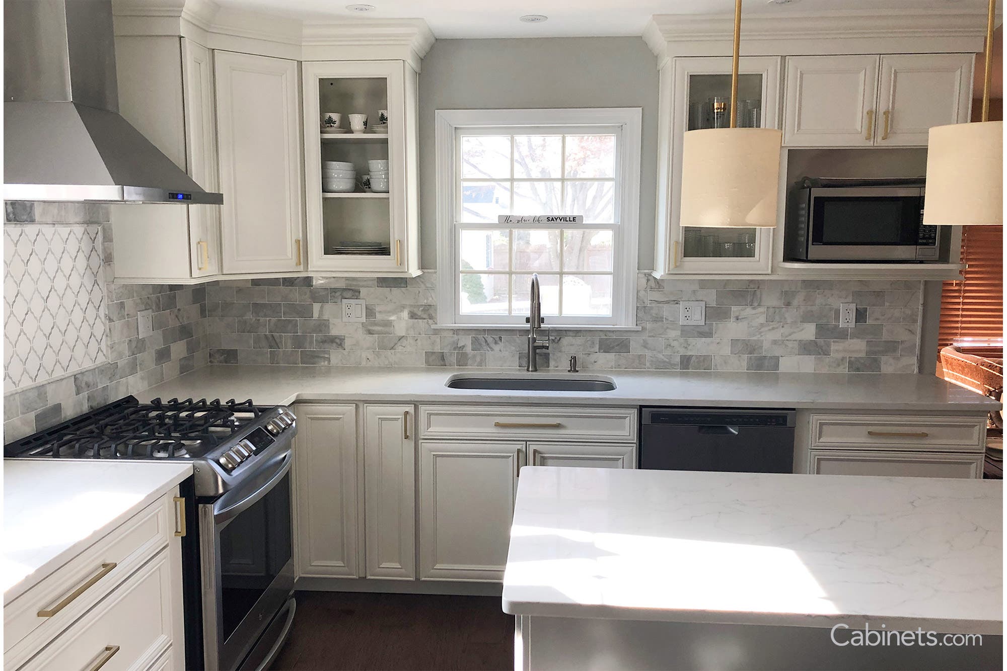 Jupiter Maple Willow Gray Customer Kitchen Photo