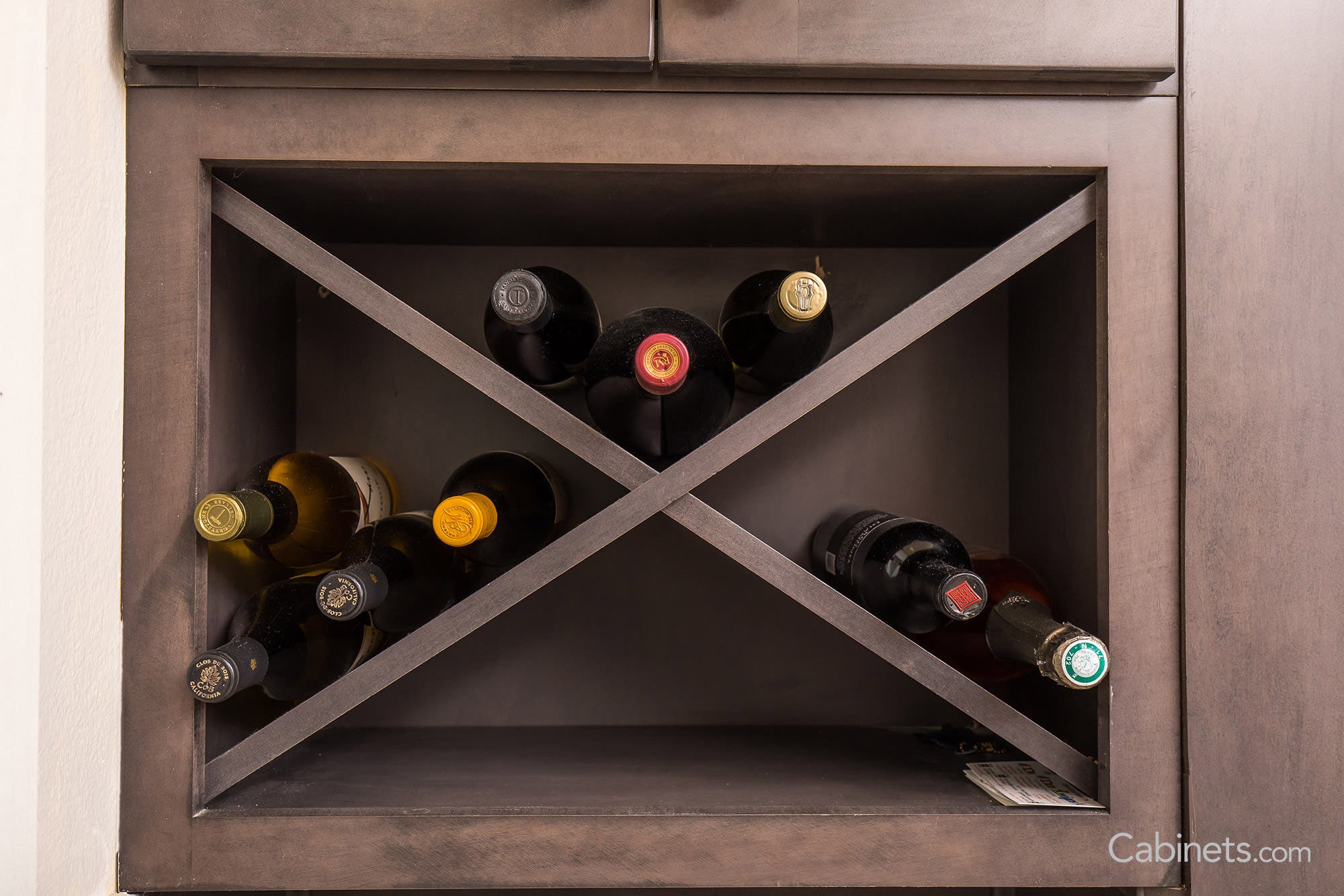 Shaker II Maple Slate wine bottle rack