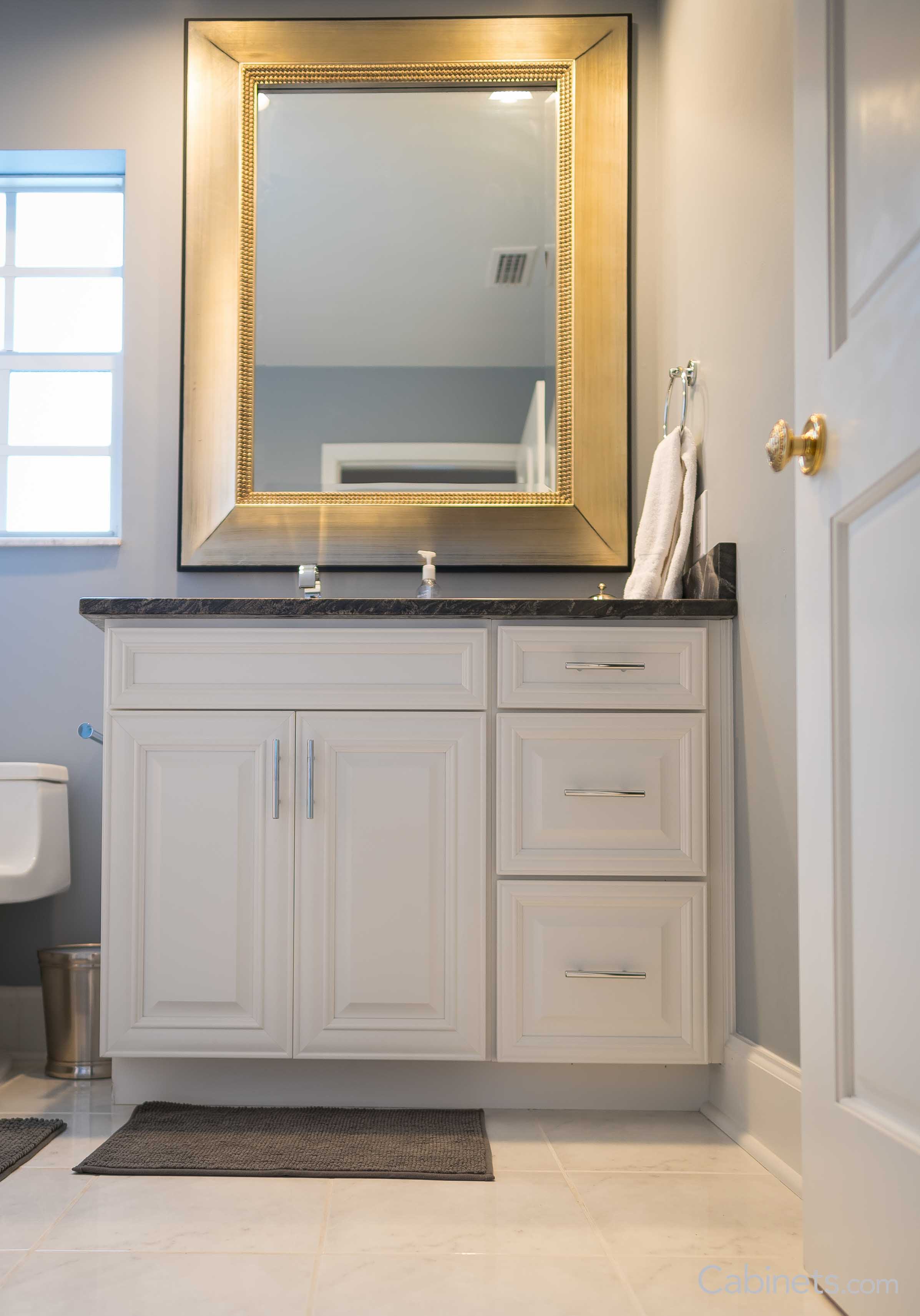 Springfield Maple Alabaster bathroom vanity