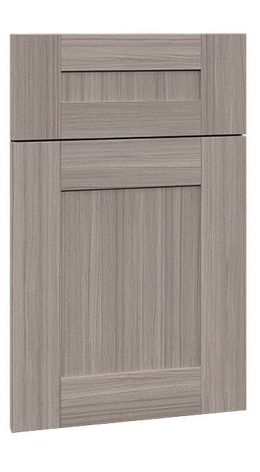 Craftsman II Textured Linear Silver Heartwood