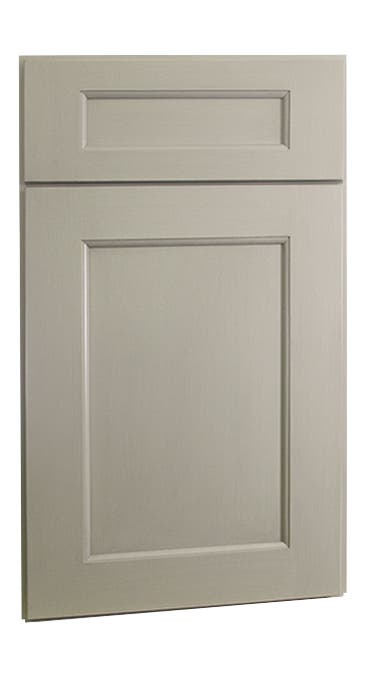 Sebring Cabinet Door in Willow Gray Brushed Gray Glaze