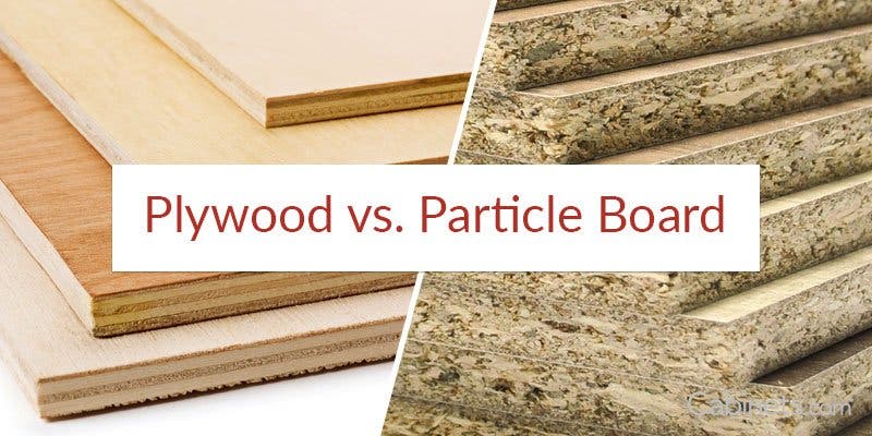 plywood vs. particle board