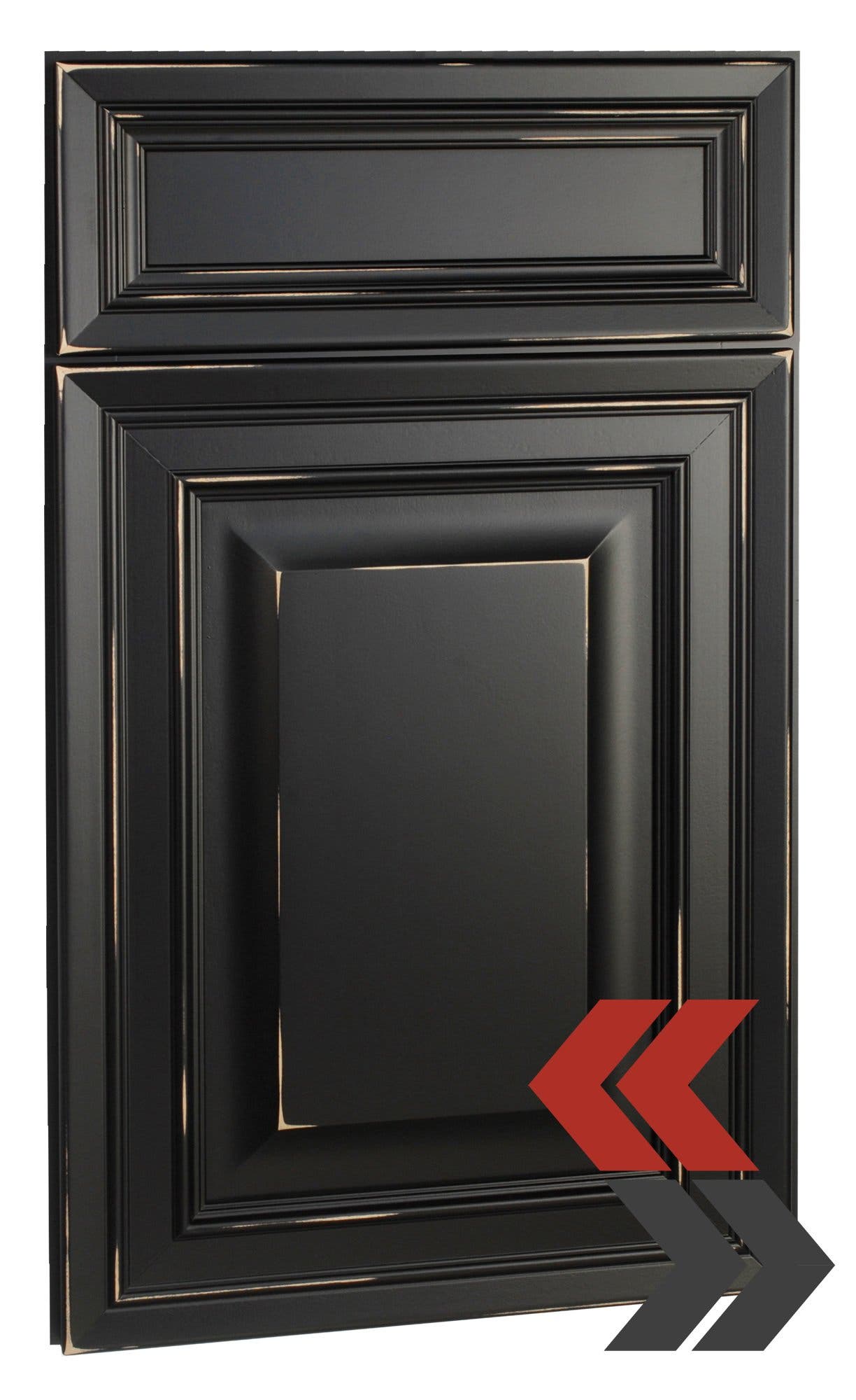 Bronson Maple Ebony Rub through Discount Kitchen Cabinets
