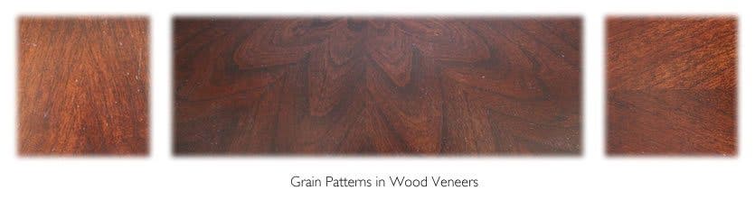 Grain Patterns in Wood Veneers